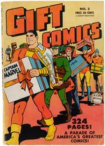 "GIFT COMICS" #3 1949 VG (FAWCETT HEROES).