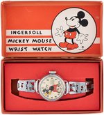 "INGERSOLL MICKEY MOUSE WRIST WATCH" FIRST VERSION IN 1933 CHICAGO EXPOSITION BOX.