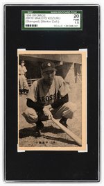 1956 BROMIDE JBR16 MAKOTO KOZURU STAMPED SGC 20 FAIR 1.5 (RICHARD MERKIN COLLECTION).