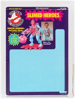 "REAL GHOSTBUSTERS: SLIMED HEROES - WINSTON ZEDDMORE & SUCKER GHOST" PROOF CARD AFA 90 NM+/MT.