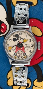 "INGERSOLL MICKEY MOUSE WRIST WATCH" BOXED FALL 1935 VERSION.