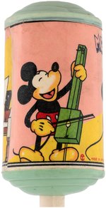 "MICKEY MOUSE" CELLULOID BABY RATTLE.