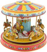 CHEIN "PLAYLAND-MERRY-GO-ROUND" WIND-UP TOY.