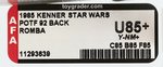 "STAR WARS: THE POWER OF THE FORCE - ROMBA" 92 BACK AFA U85+ Y-NM+.