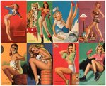 ARTIST PIN-UP GIRLS MUTOSCOPE SET.