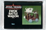 "STAR WARS: POWER OF THE FORCE - EWOK BATTLE WAGON" AFA 80 NM.