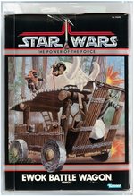 "STAR WARS: POWER OF THE FORCE - EWOK BATTLE WAGON" AFA 80 NM.