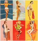 GLORIFIED GLAMOUR GIRLS MUTOSCOPE CARD SET.