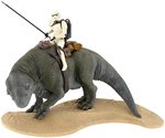 GENTLE GIANT "STAR WARS" IMPERIAL SANDTROOPER AND DEWBACK STATUE DIORAMA.