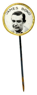 “JAMES BOND” REAL PHOTO 1960s EUROPEAN STICKPIN.