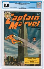 "CAPTAIN MARVEL ADVENTURES" #72 MAY 1947 CGC 8.0 VF.