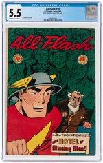 "ALL-FLASH" #18 SPRING 1945 CGC 5.5 FINE-.