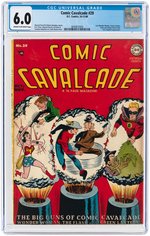 "COMIC CAVALCADE" #29 OCTOBER-NOVEMBER 1948 CGC 6.0 FINE.