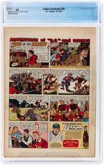 "COMIC CAVALCADE" #29 OCTOBER-NOVEMBER 1948 CGC 6.0 FINE.