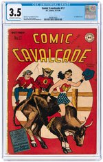 "COMIC CAVALCADE" #17 OCTOBER-NOVEMBER 1946 CGC 3.5 VG-.