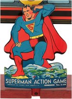 "SUPERMAN ACTION TARGET" RARE GAME.