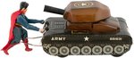 "SUPERMAN TANK" BOXED LINE MAR BATTERY-OPERATED TOY (COLOR VARIETY).