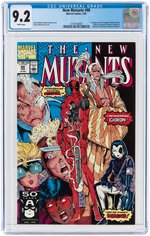 "NEW MUTANTS" #98 FEBRUARY 1991 CGC 9.2 NM- (FIRST DEADPOOL).