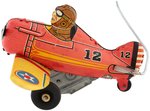 MARX "ROLLOVER PLANE" BOXED WIND-UP.