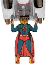 "SUPERMAN TURNOVER TANK" BOXED MARX WIND-UP (SILVER VARIETY).