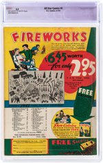 "ALL STAR COMICS" #5 JUNE-JULY 1941 CGC RESTORED 5.5 MODERATE (B-3) FINE- (FIRST HAWKGIRL).