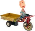 HOWDY DOODY LINE MAR FRICTION DELIVERY CART.