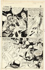 "TALES TO ASTONISH" #78 COMIC BOOK PAGE ORIGINAL ART BY GENE COLAN.