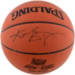 KOBE BRYANT SIGNED BASKETBALL.