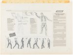 SCREAMIN' "STAR WARS - HAN SOLO" COLLECTORS EDITION VINYL MODEL PRODUCTION ART EXTENSIVE GROUPING.