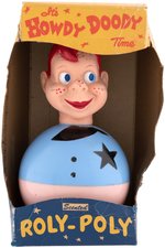 "IT'S HOWDY DOODY TIME HOWDY DOODY ROLY-POLY" BOXED TOY.