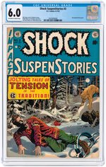 "SHOCK SUSPENSTORIES" #3 JUNE-JULY 1952 CGC 6.0 FINE.