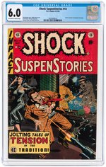 "SHOCK SUSPENSTORIES" #14 APRIL-MAY 1954 CGC 6.0 FINE.