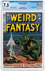 "WEIRD FANTASY" #15 SEPTEMBER-OCTOBER 1952 CGC 7.5 VF-.