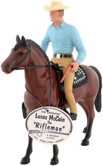 "RIFLEMAN" LUCAS McCAIN/CHUCK CONNORS FULL SIZED HARTLAND FIGURE W/BOX AND TAG.