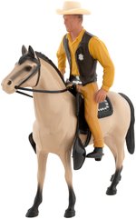 "GUNSMOKE" MATT DILLON/JAMES ARNESS FULL SIZED HARTLAND FIGURE.