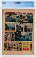 "ALL STAR COMICS" #36 AUGUST-SEPTEMBER 1947 CGC 5.0 VG/FINE.