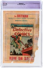 "BATMAN" #1 SPRING 1940 PAGE 32 CGC APPARENT PG.