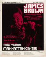 JAMES BROWN 1972 CONCERT POSTER.