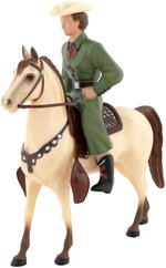 "DALE EVANS & BUTTERMILK" FULL SIZED HARTLAND FIGURE AND HORSE W/BOX.