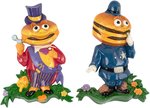 McDONALD'S McDONALDLAND CHARACTERS RESTAURANT WALL PLAQUE SET.