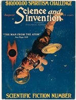 "SCIENCE AND INVENTION" AUGUST 1923 ISSUE.