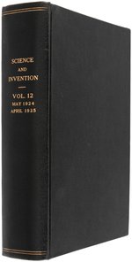 "SCIENCE AND INVENTION" 1924-1925 BOUND VOLUME.