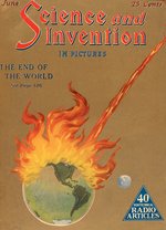 "SCIENCE AND INVENTION" 1924-1925 BOUND VOLUME.