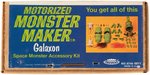 "GALAXON SPACE MONSTER" MOTORIZED MONSTER MAKER ACCESSORY KIT BY TOPPER FACTORY SEALED.