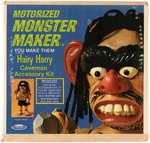 "HAIRY HARRY CAVEMAN" MOTORIZED MONSTER MAKER ACCESSORY KIT BY TOPPER FACTORY SEALED.