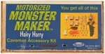 "HAIRY HARRY CAVEMAN" MOTORIZED MONSTER MAKER ACCESSORY KIT BY TOPPER FACTORY SEALED.