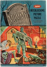 UNIVERSAL MONSTERS - "MUMMY - CELLAR TOMB" SMALLER BOXED JAYMAR PUZZLE FACTORY SEALED.