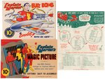 CAPTAIN MARVEL FAMILY INSTANT COLLECTION OF PAPER TOYS BY REED & ASSOCIATES.