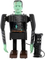 LARGE FRANKENSTEIN (BROWN SHOE VARIETY) BOXED MARX REMOTE CONTROL BATTERY TOY.