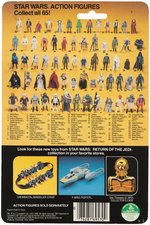 "STAR WARS: RETURN OF THE JEDI - LUKE SKYWALKER" 65 BACK-B CARDED ACTION FIGURE.